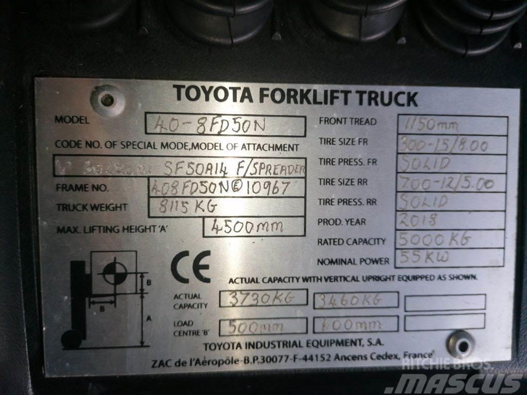 Toyota 40-8FD50N Dieseltrukit