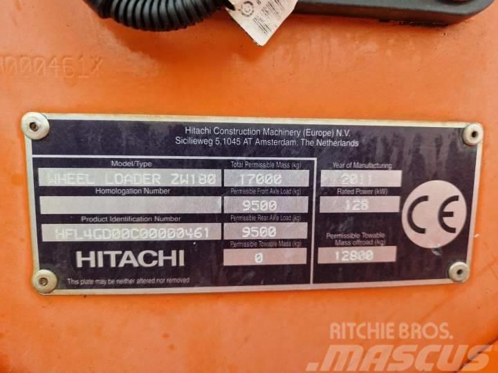 Hitachi ZW 180 Pyöräkuormaajat