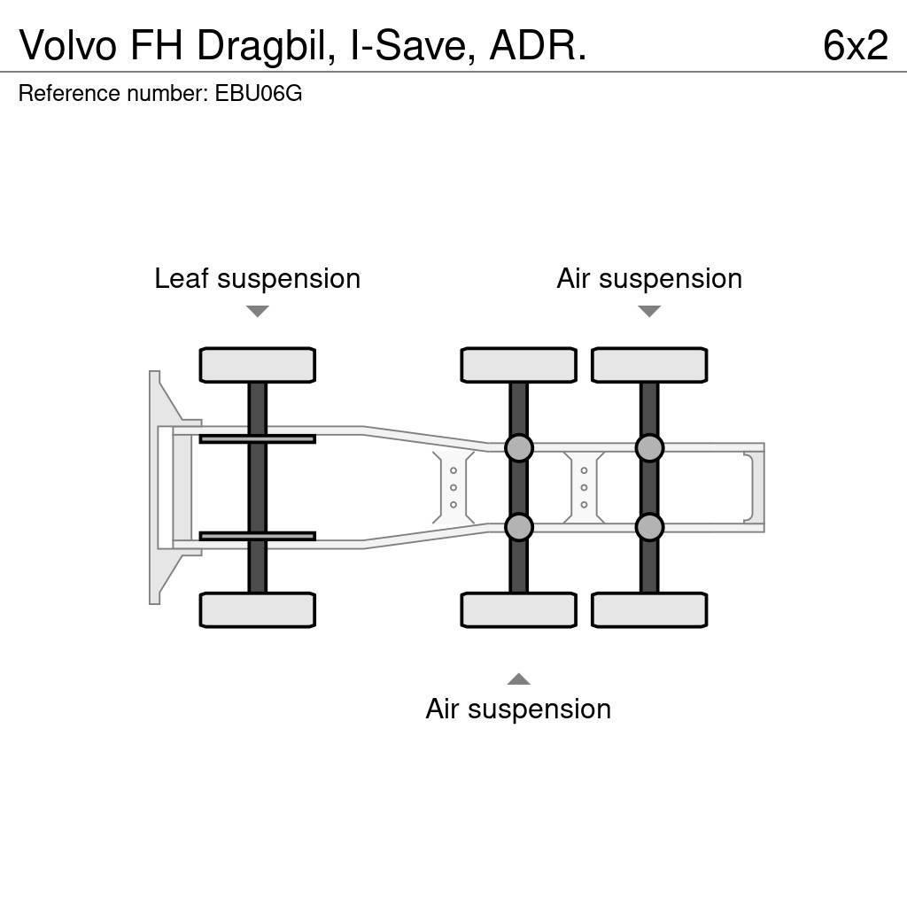 Volvo FH Dragbil, I-Save, ADR. Vetopöytäautot