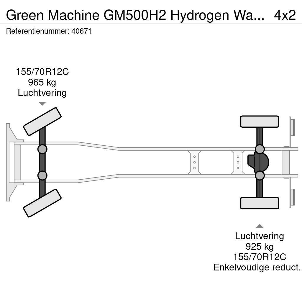 Green Machines GM500H2 Hydrogen Waterstof Sweeper Lakaisuautot