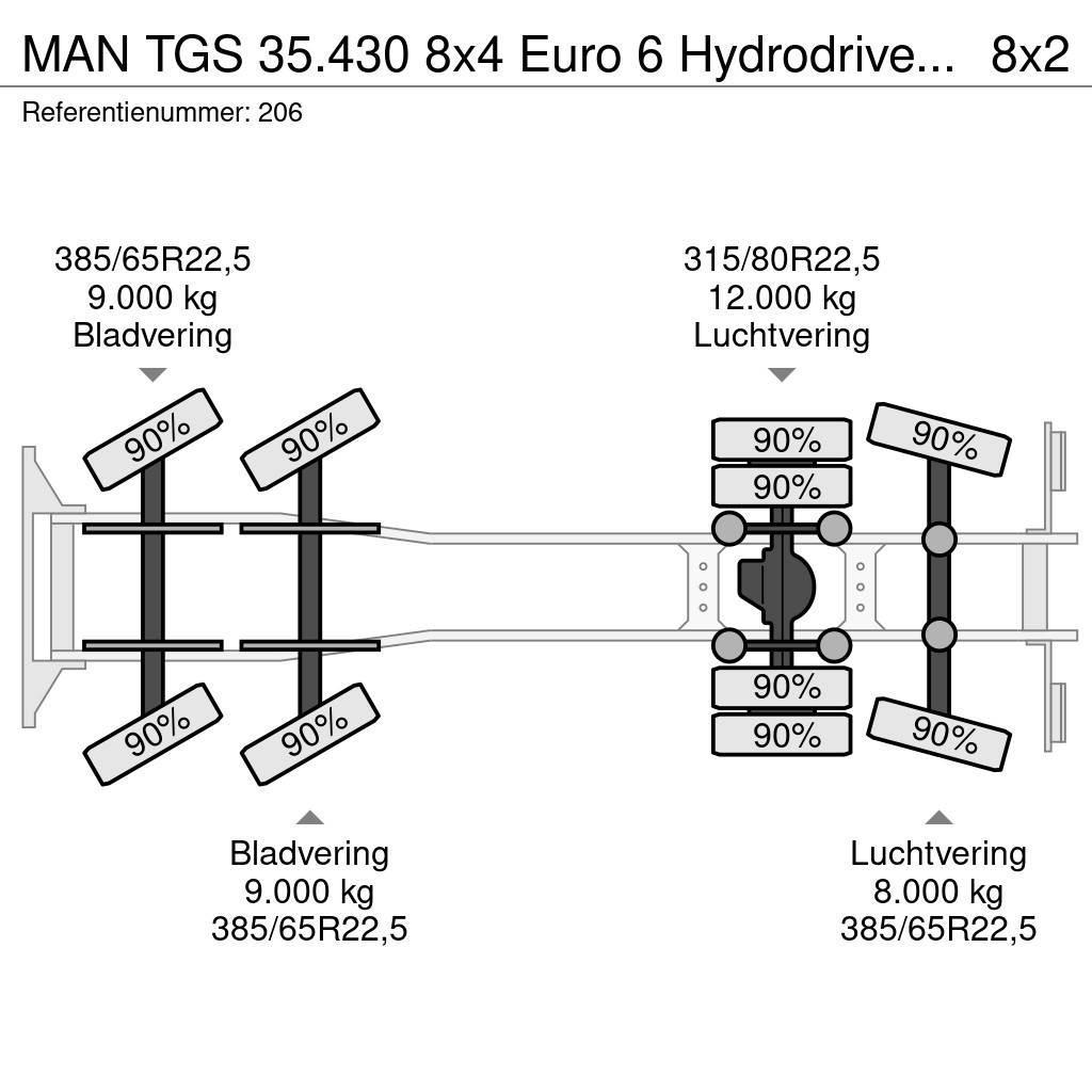MAN TGS 35.430 8x4 Euro 6 Hydrodrive Tadano HK 40! Mobiilinosturit
