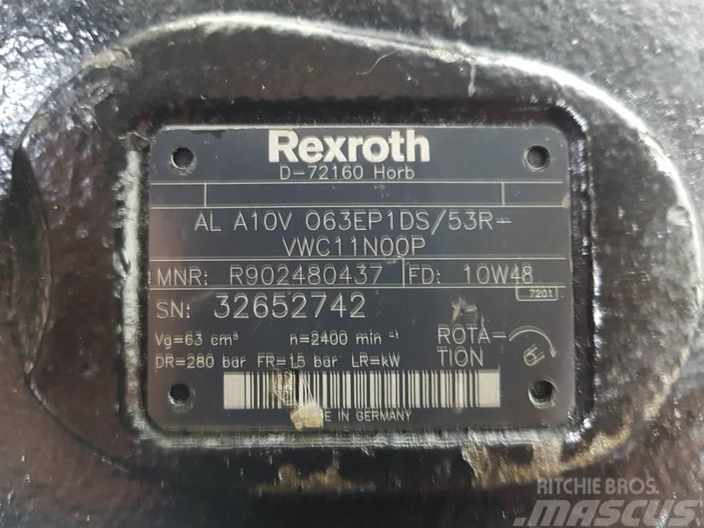 Rexroth ALA10VO63EP1DS/53R - Load sensing pump Hydrauliikka