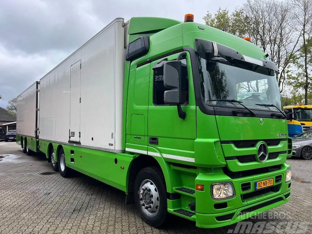 Mercedes-Benz Actros 2541 6X2 MP3 CHEREAU COMBI EURO 5 NL Truck Kylmä-/Lämpökori kuorma-autot