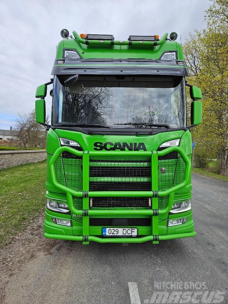 Scania R 500+haagis+loglift 96ST Puuautot