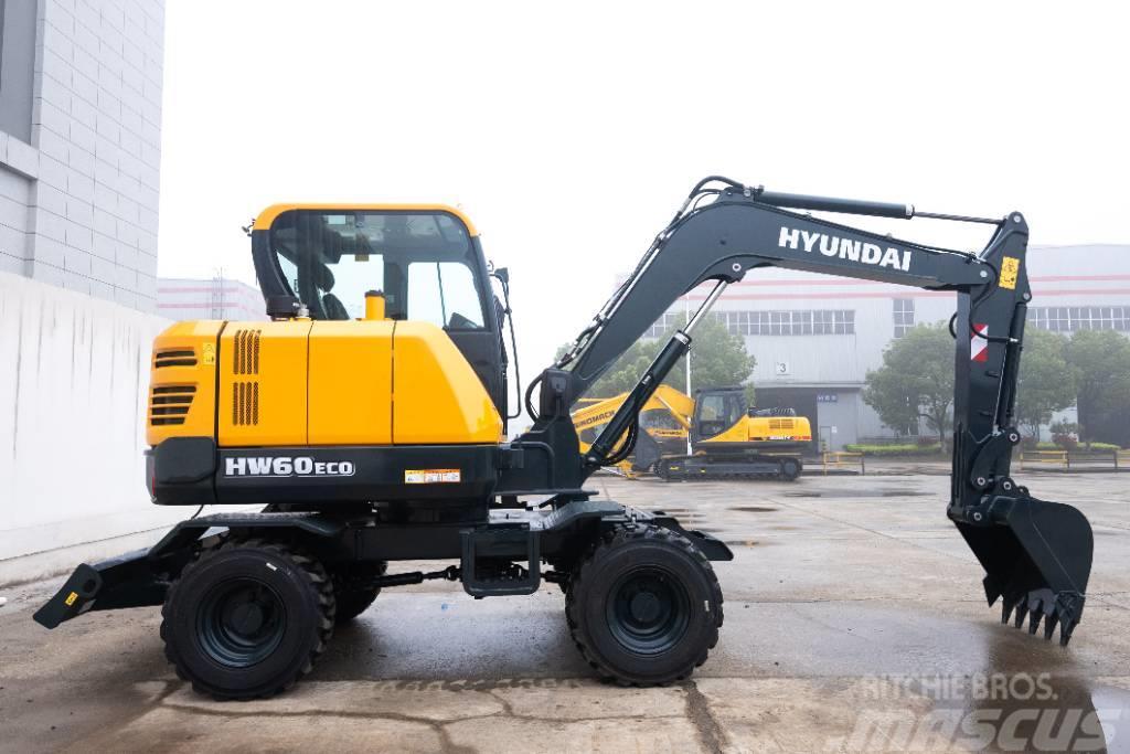 Hyundai New Brand Wheel Excavator Pyöräkaivukoneet
