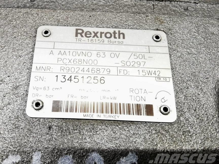 CLAAS Axion 830 {Rexroth A10V} main pump Hydrauliikka