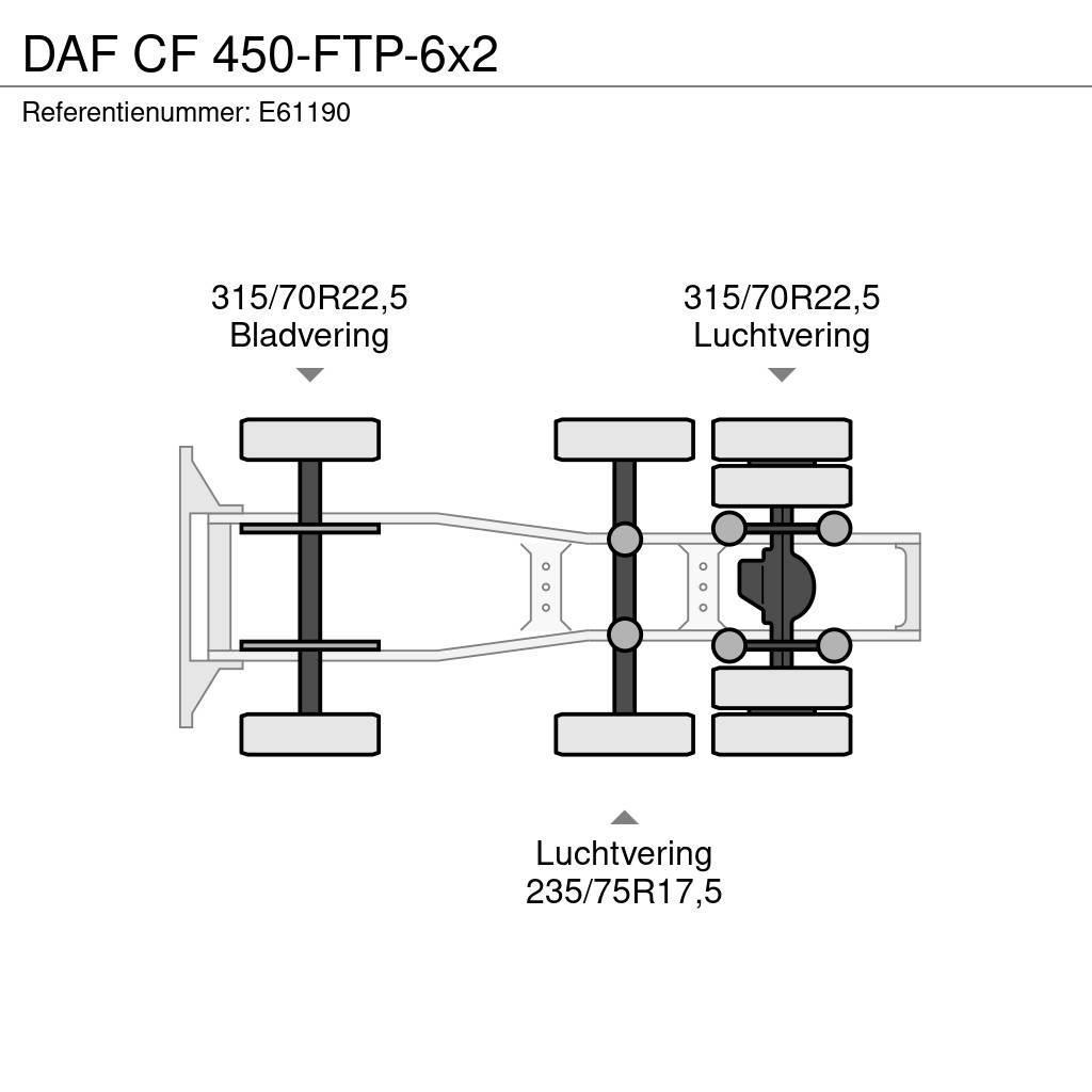 DAF CF 450-FTP-6x2 Vetopöytäautot