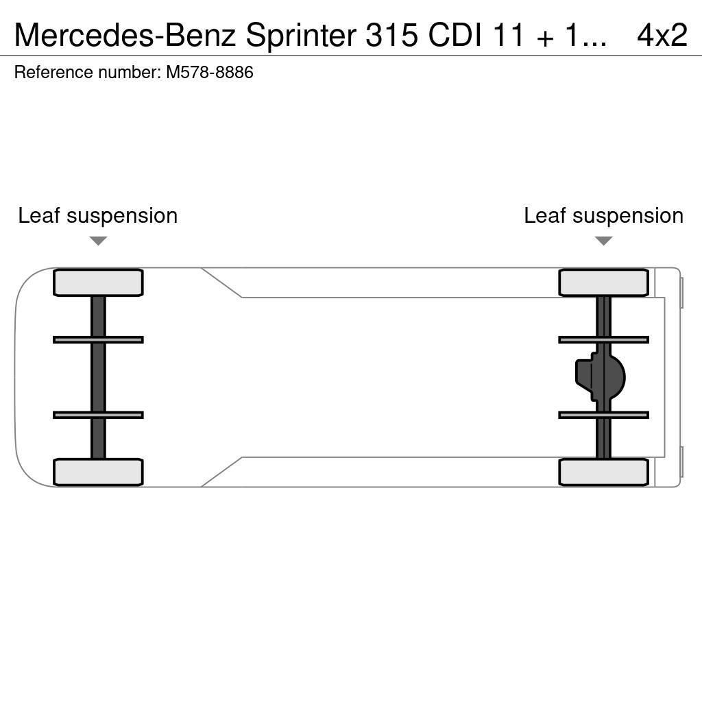 Mercedes-Benz Sprinter 315 CDI 11 + 1 SEATS / LIFT Minibussit