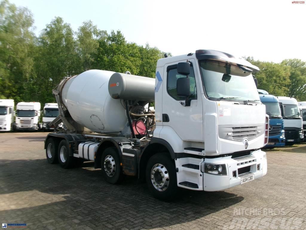 Renault Premium Lander 8x4 RHD Cifa concrete mixer 8 m3 Concrete trucks