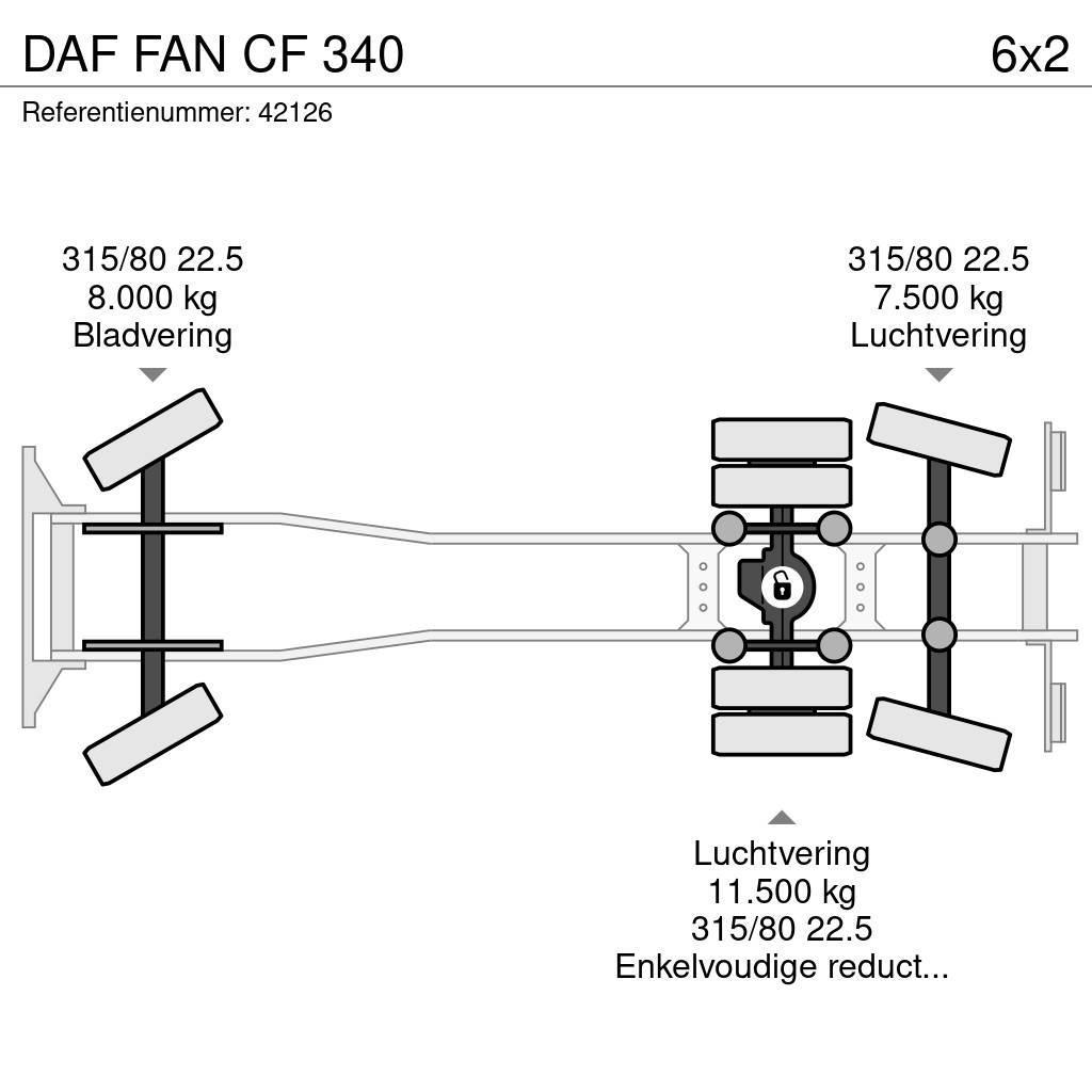 DAF FAN CF 340 Jäteautot