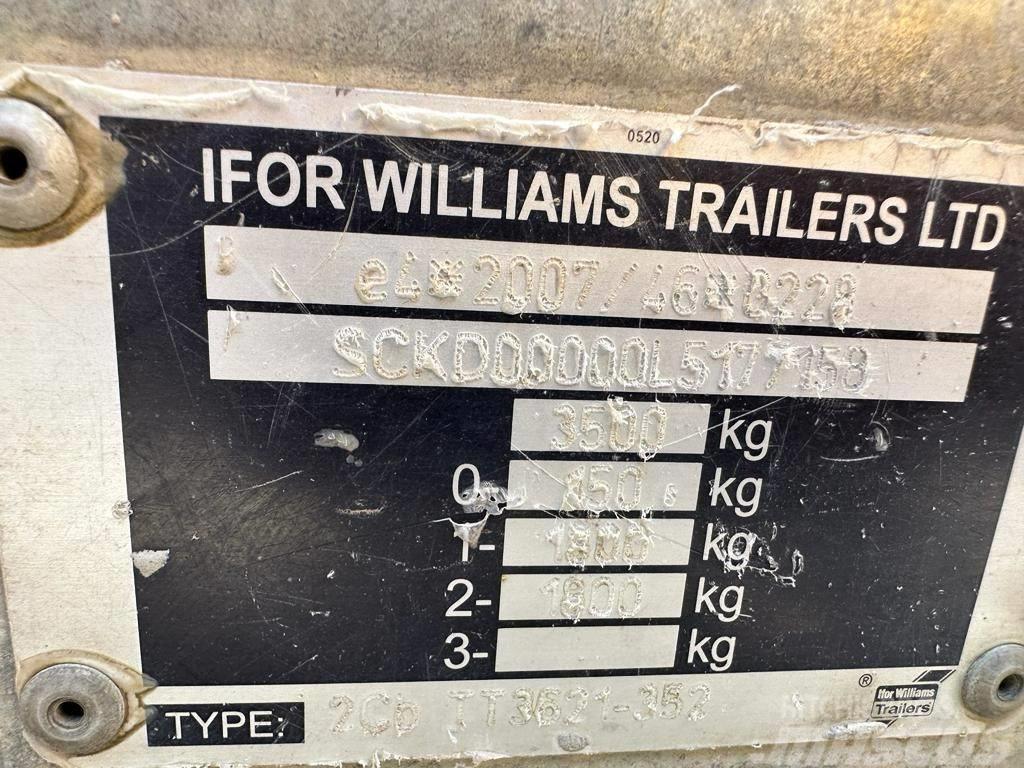Ifor Williams TT3621 Trailer Kippiperävaunut