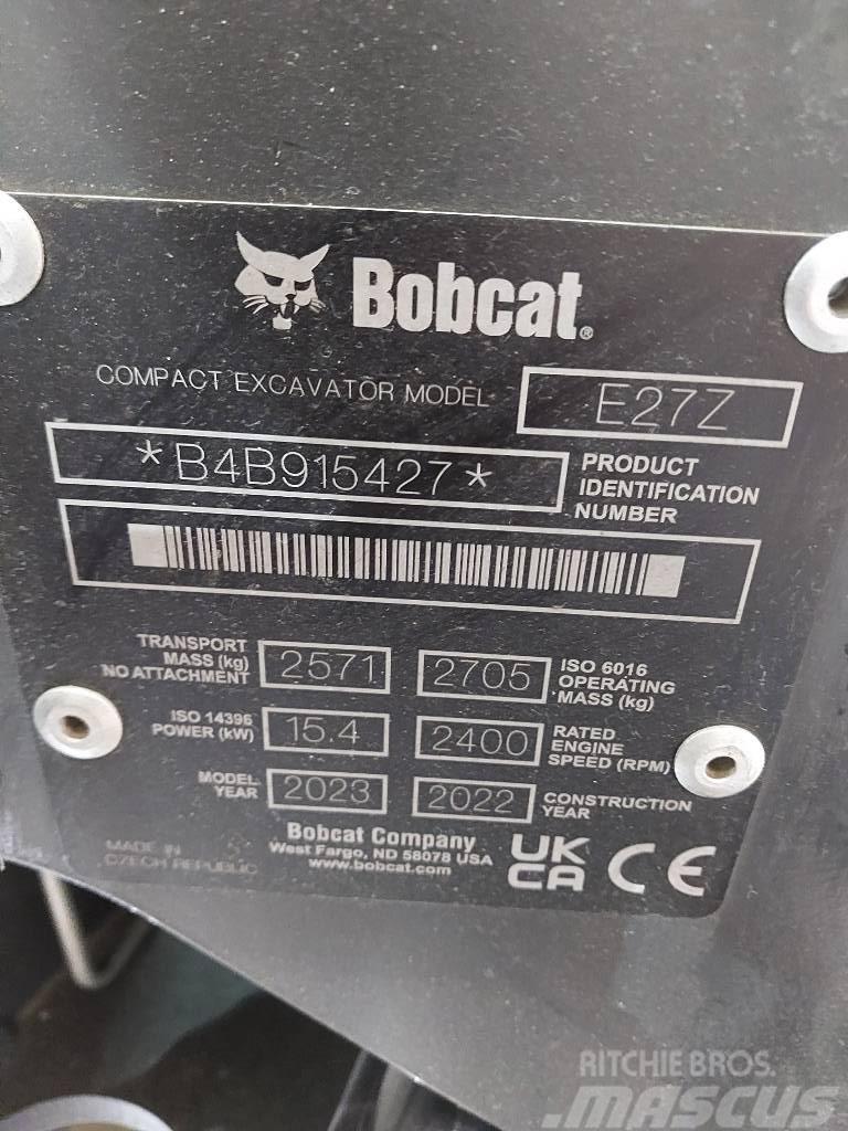 Bobcat E 27 Z Minikaivukoneet < 7t