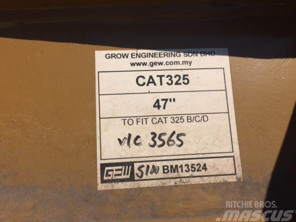 CAT 325B / 325C / 325D 47 inch HDbucket Kauhat