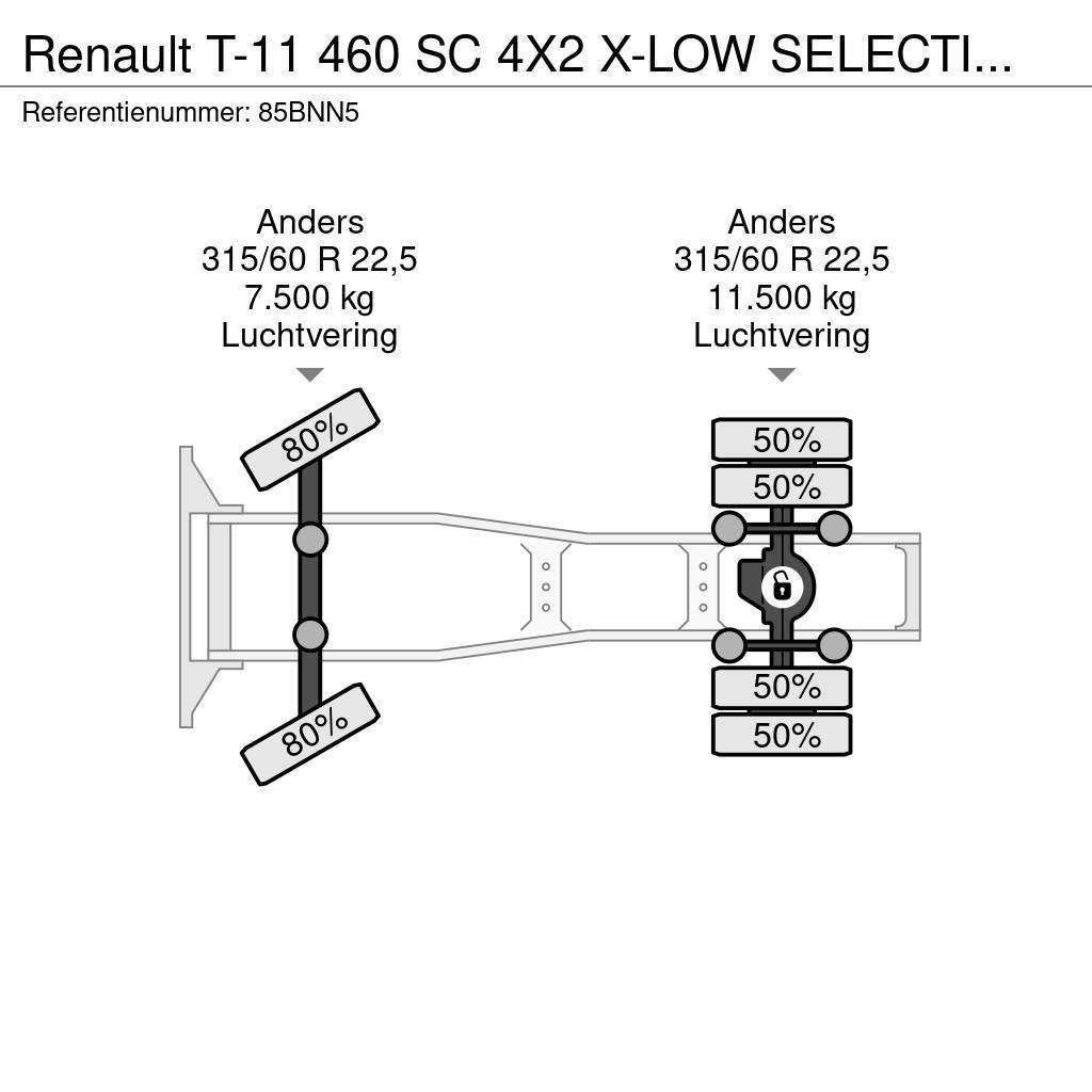Renault T-11 460 SC 4X2 X-LOW SELECTION, HEFSCHOTEL, HYDRA Vetopöytäautot