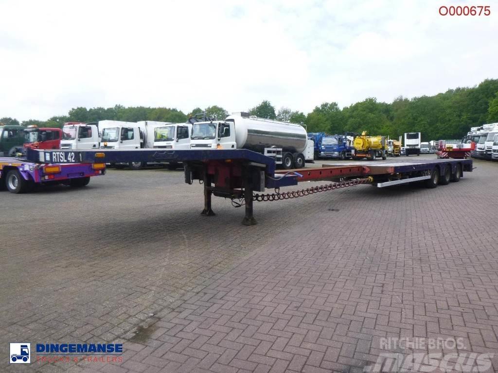 Nooteboom 3-axle semi-lowbed trailer OSDS-48-03V / ext. 15 m Puoliperävaunulavetit