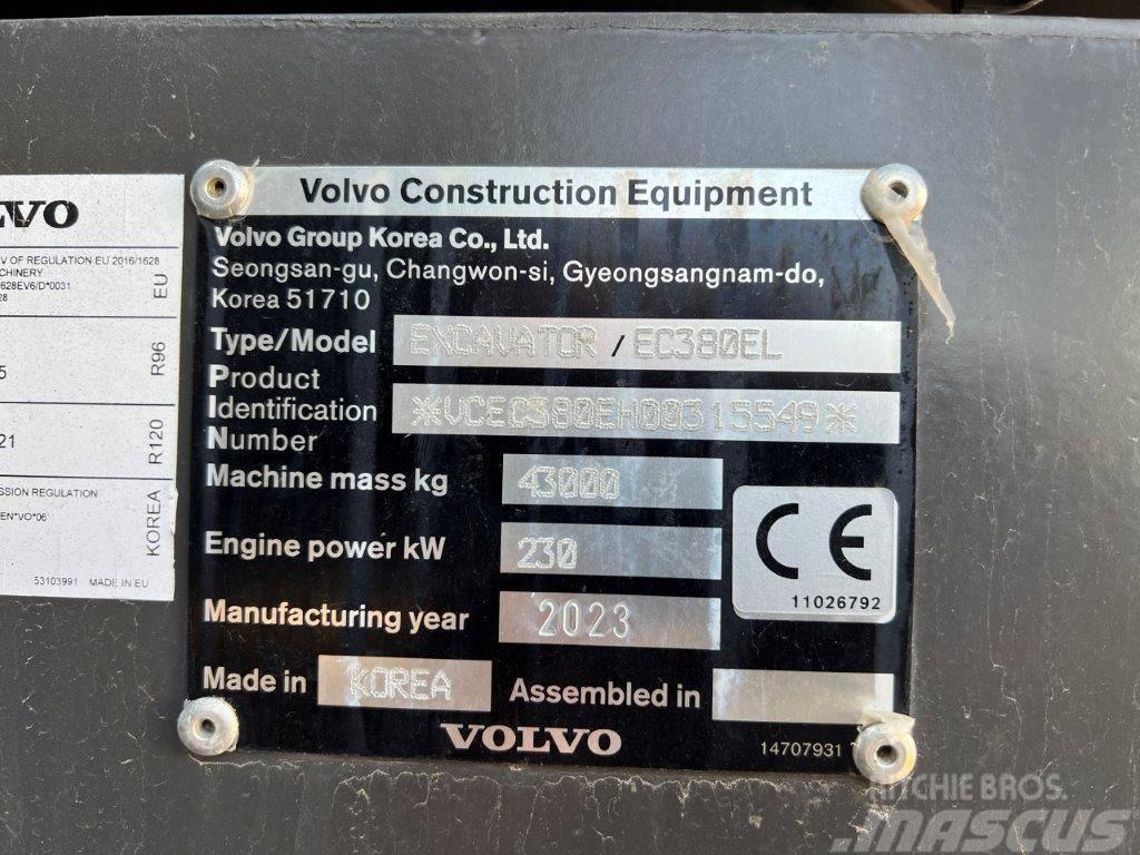 Volvo EC380EL Telakaivukoneet