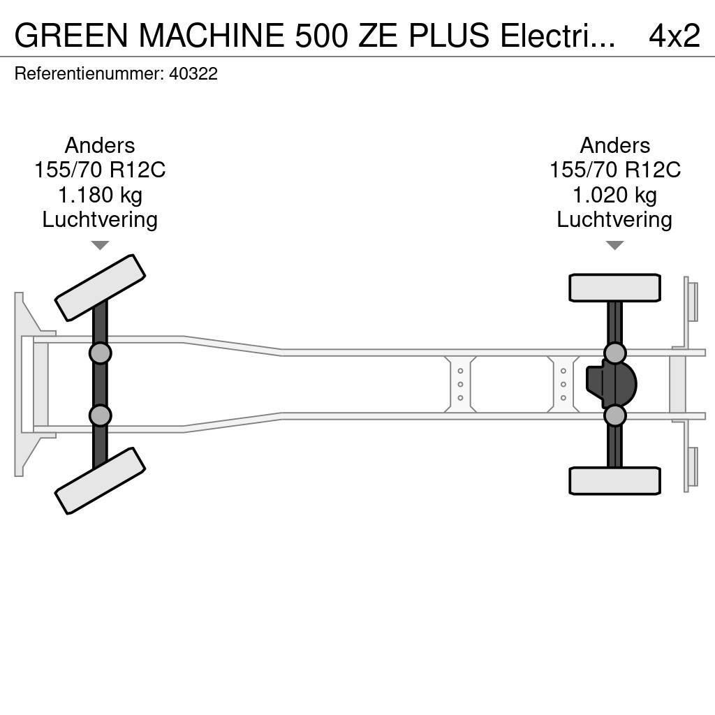 Green Machines 500 ZE PLUS Electric sweeper Lakaisuautot