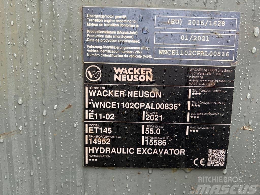 Wacker Neuson ET145 Telakaivukoneet