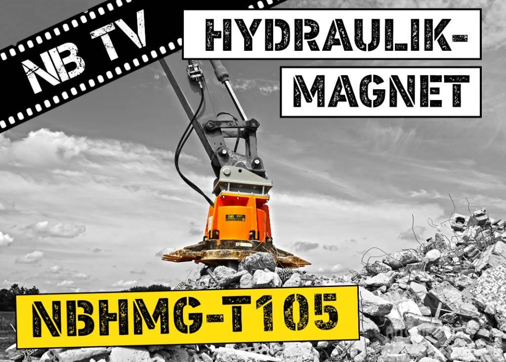  Hydraulikmagnet NBHMG T105 | Baggermagnet | 19-23t Telakaivukoneet