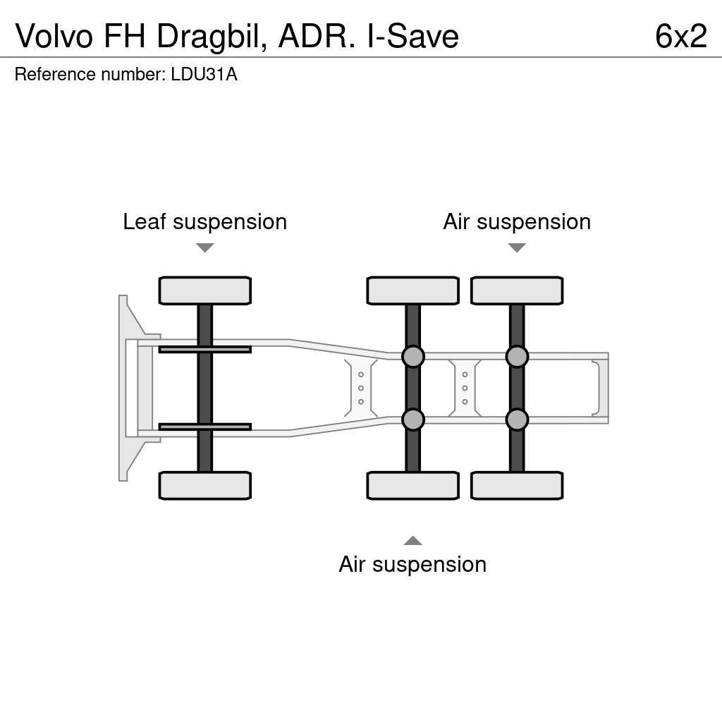 Volvo FH Dragbil, ADR. I-Save Vetopöytäautot