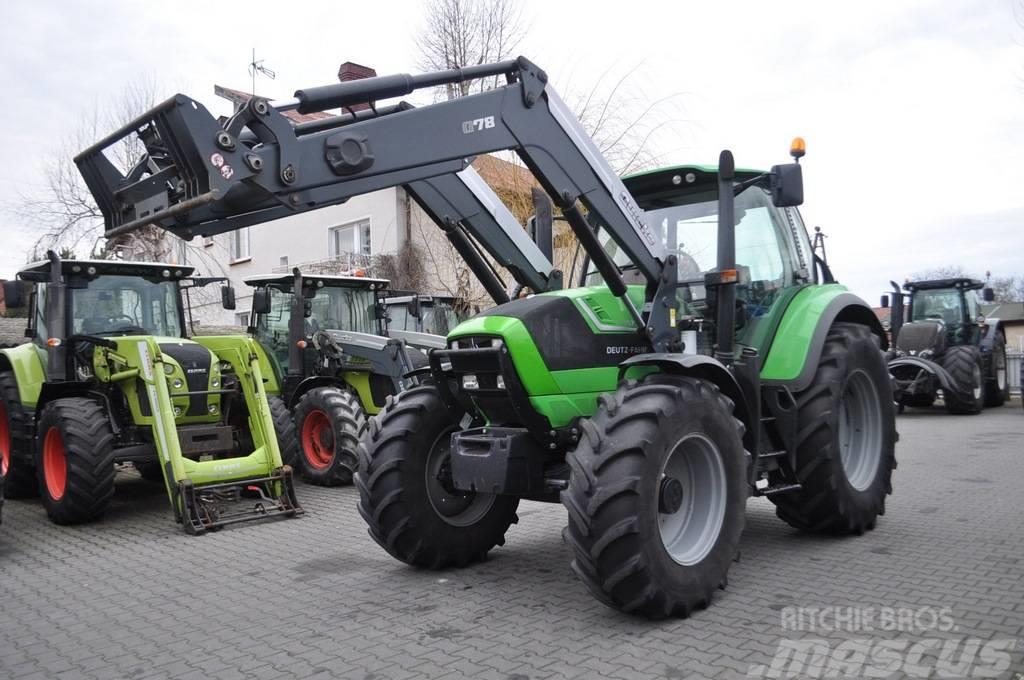 Deutz-Fahr AGROTRON 6160 P + QUICKE Q78 Traktorit