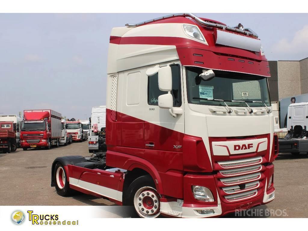 DAF XF 106.530 + euro 6 + spoiler + top truck (G314) Vetopöytäautot