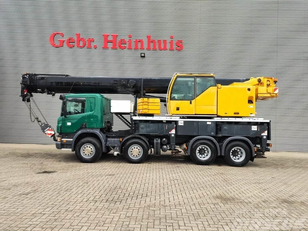 Liebherr LTF 1045-4.1 Scania P420 8x4 Euro 5 German Truck! Mobiilinosturit