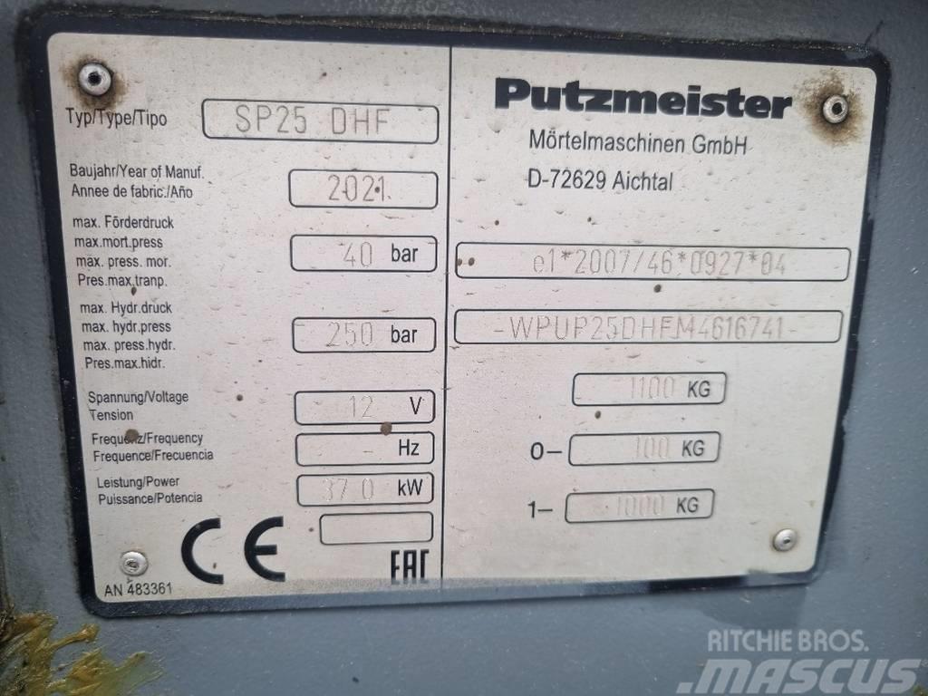 Putzmeister SP 25 DHF Fließestrichpumpe Pohjavesipumput