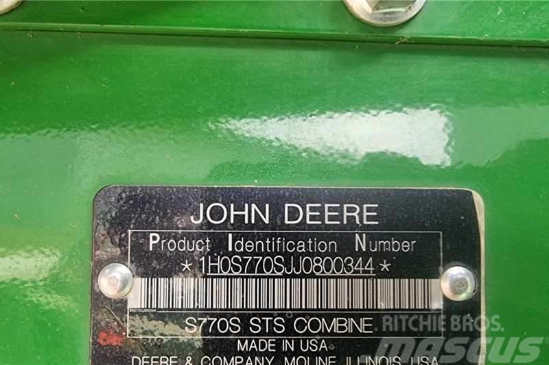 John Deere S770 Muut kuorma-autot