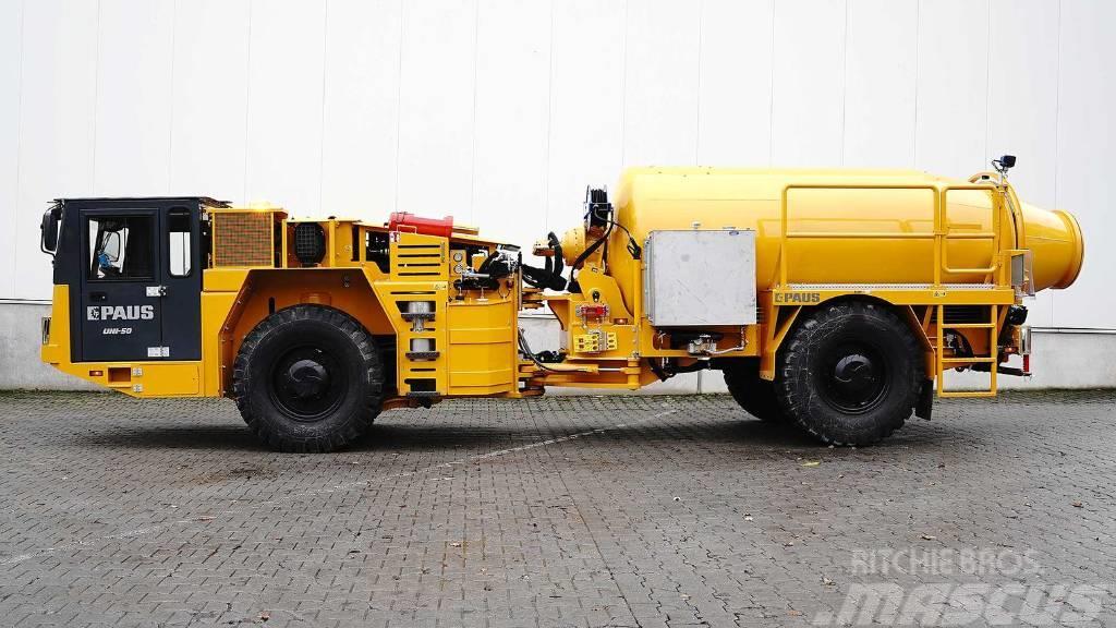 Paus UNI 50-5 BM-TM / Mining / concrete transport mixer Muut maanalaiset louhintalaitteet