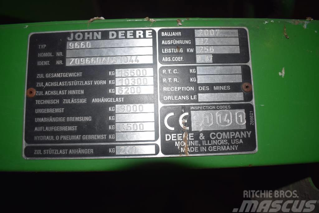 John Deere WTS 9660 i 4WD Leikkuupuimurit