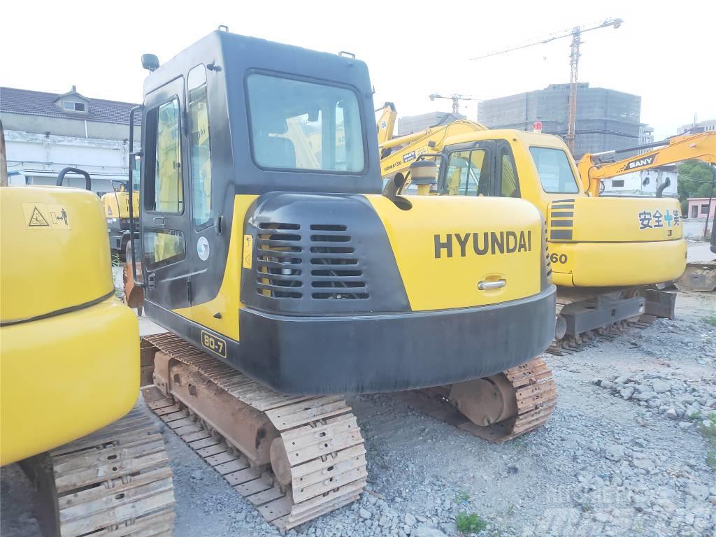 Hyundai R80-7 Crawler excavators
