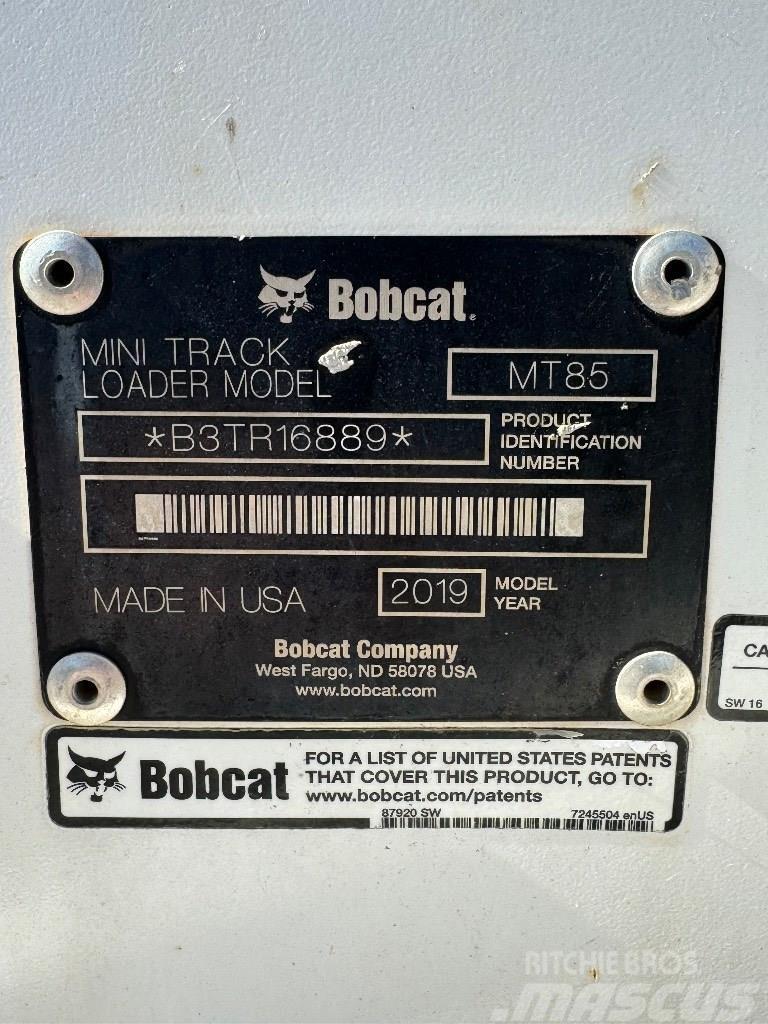 Bobcat MT 85 Liukuohjatut kuormaajat