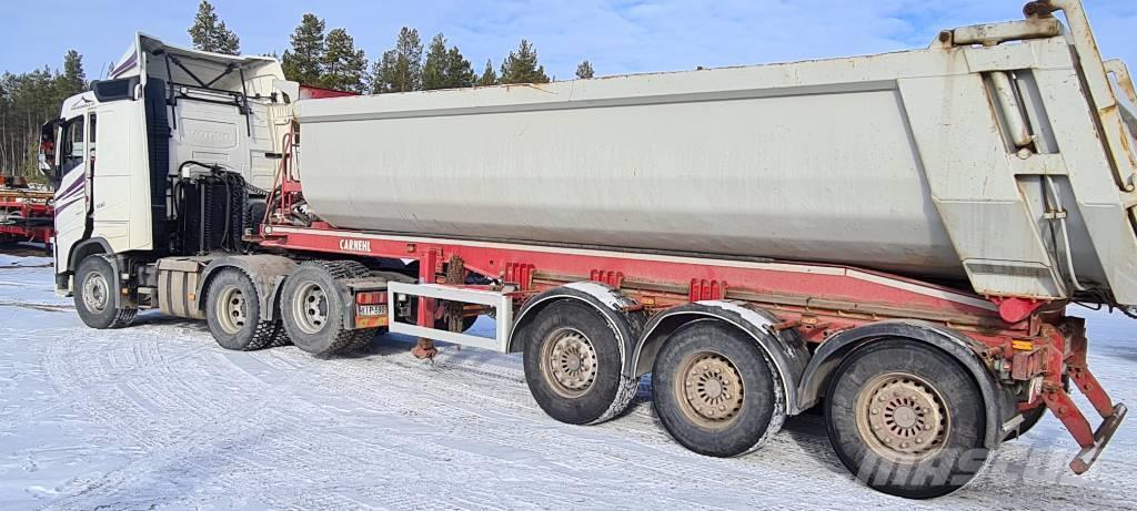 Carnehl Sanh-kipper off kasten PPV Kippipuoliperävaunut
