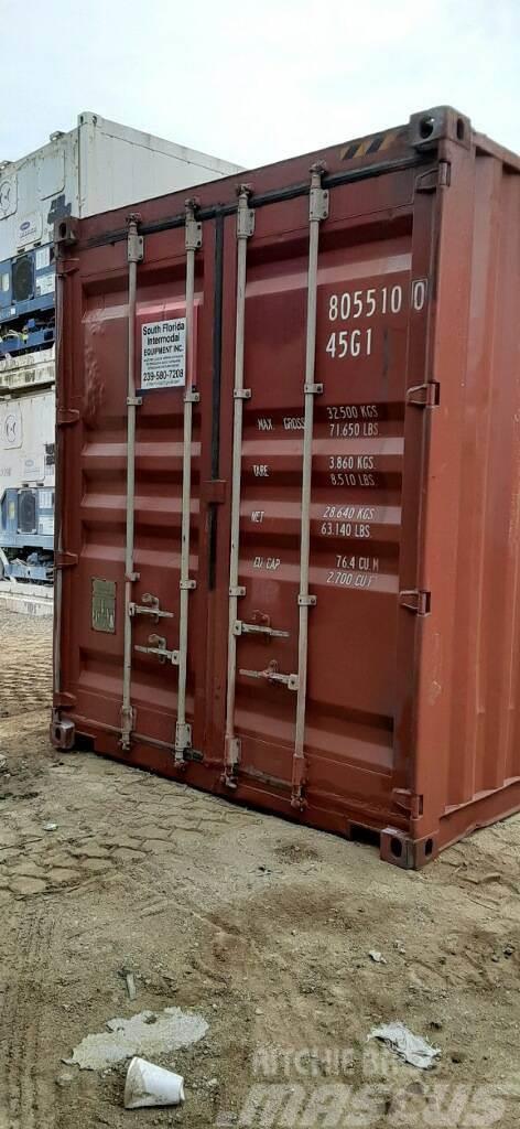 CIMC 40 FOOT HIGH CUBE USED SHIPPING CONTAINER Varastokontit