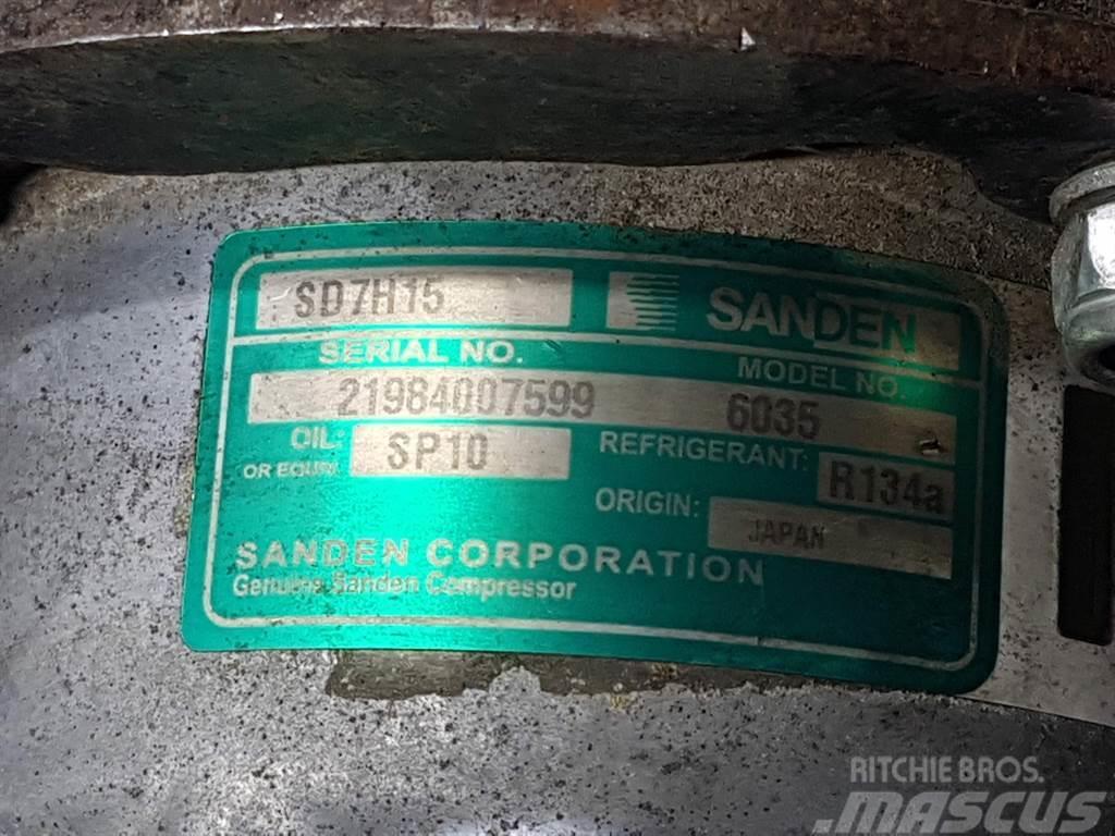  Sanden SD7H15-6035-Compressor/Kompressor/Aircopomp Moottorit