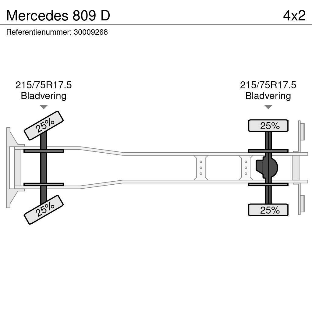 Mercedes-Benz 809 D Lava-kuorma-autot