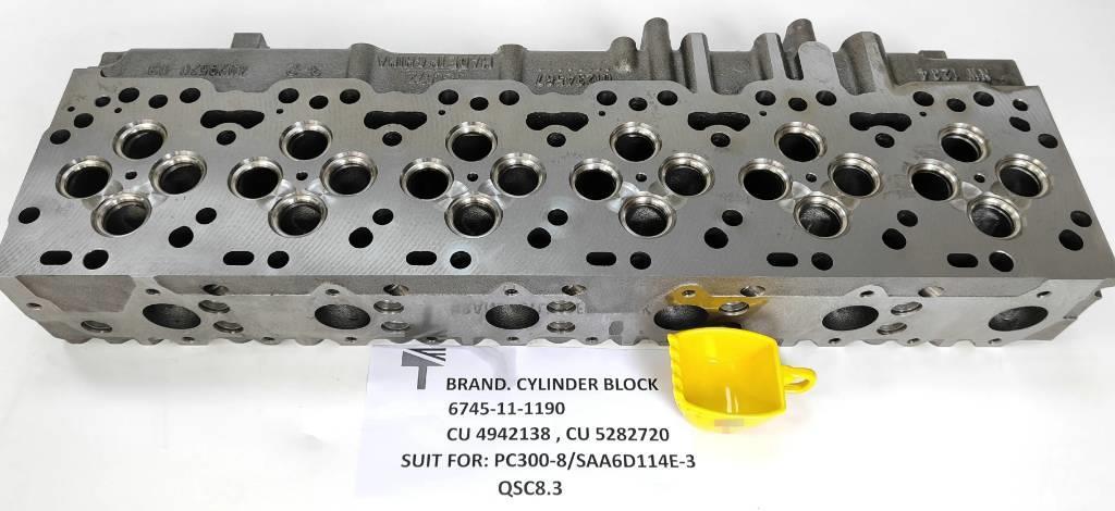 Komatsu 6745-11-1131  cylinder head assy Moottorit