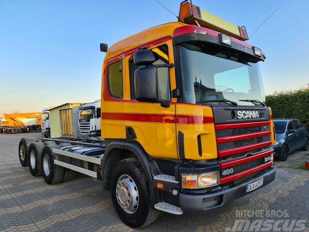 Scania 124L400 6x4, 8x4 Vetopöytäautot