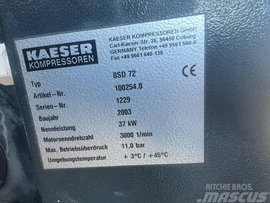 Kaeser Compressor, Kompressor BSD 72 Kompressorit