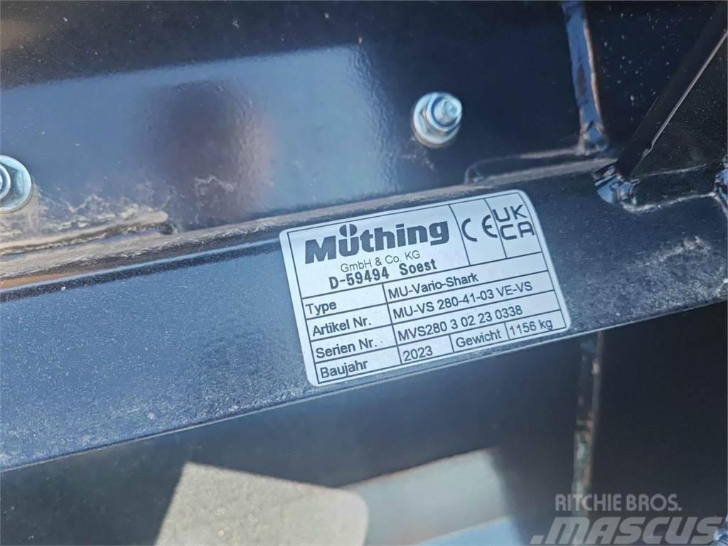 Müthing MU-VS 280 VarioShark 2.0 Pasture mowers and toppers