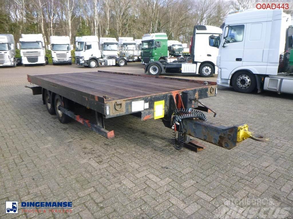  Adcliffe 2-axle drawbar platform trailer 7 t Lavaperävaunut