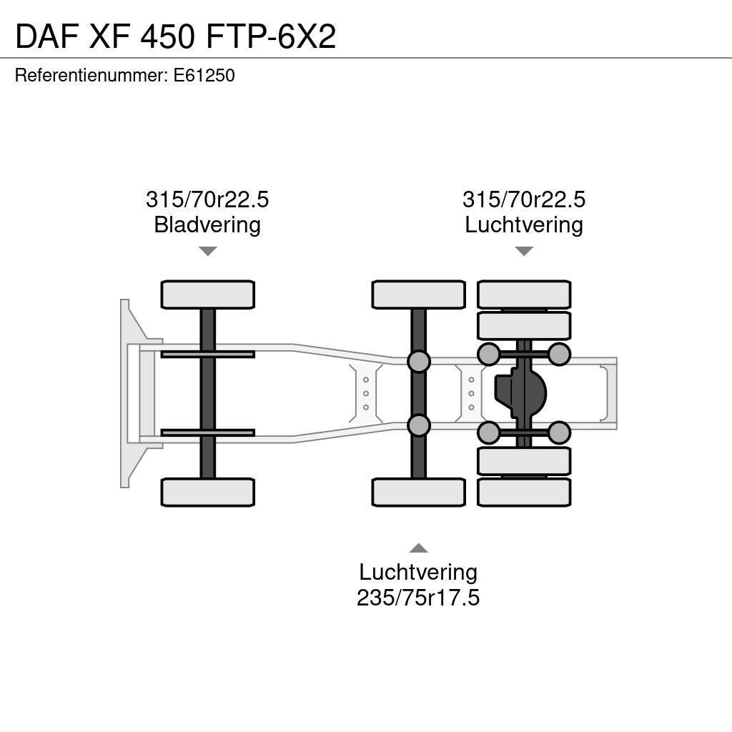 DAF XF 450 FTP-6X2 Vetopöytäautot