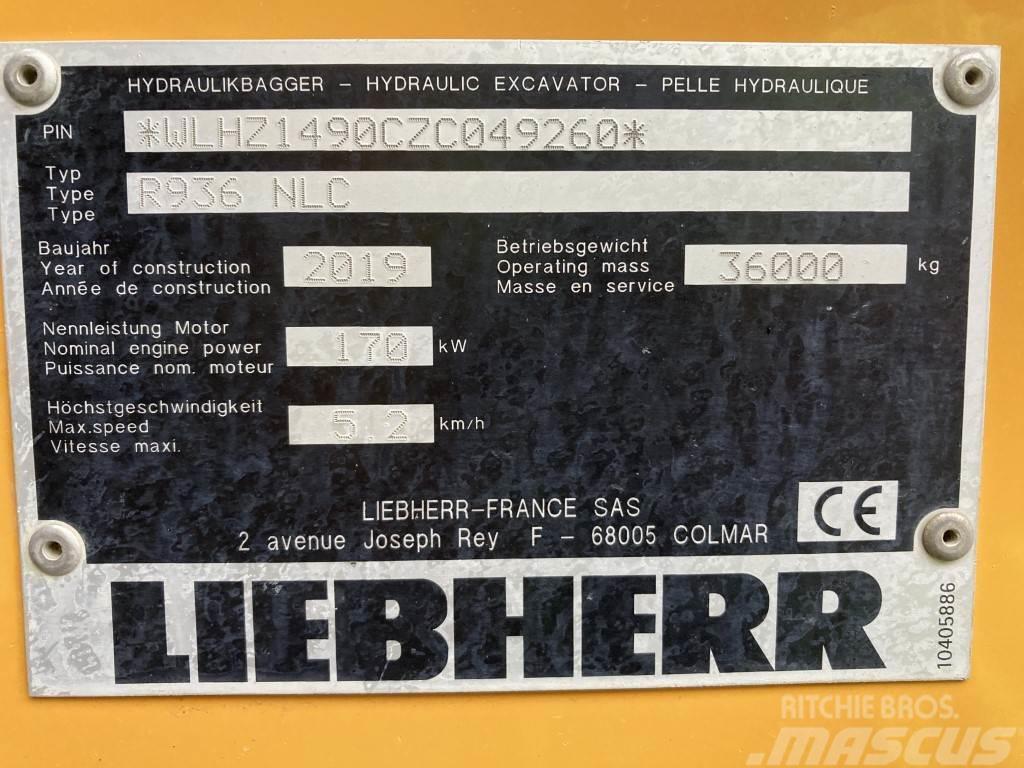 Liebherr R 936 Litronic Telakaivukoneet