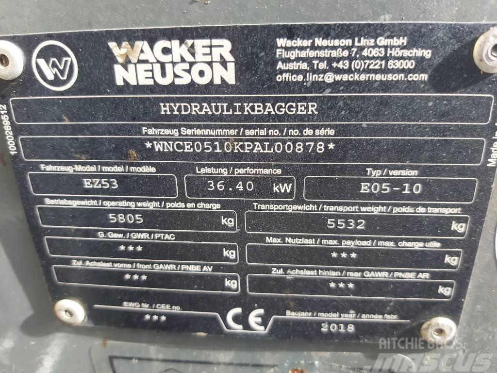 Wacker Neuson EZ 53 Telakaivukoneet