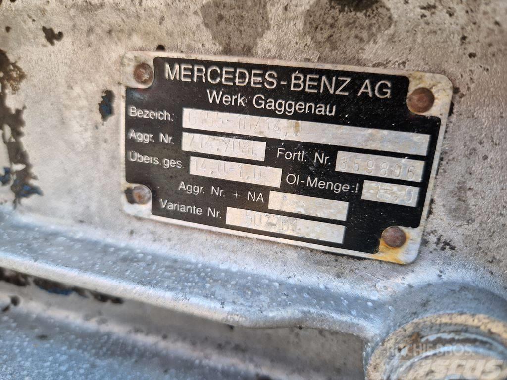 Mercedes-Benz ΣΑΣΜΑΝ   G 155 - 16/14,0 , ΜΗΧΑΝΙΚΟ ΛΕΒΙΕ Vaihteistot