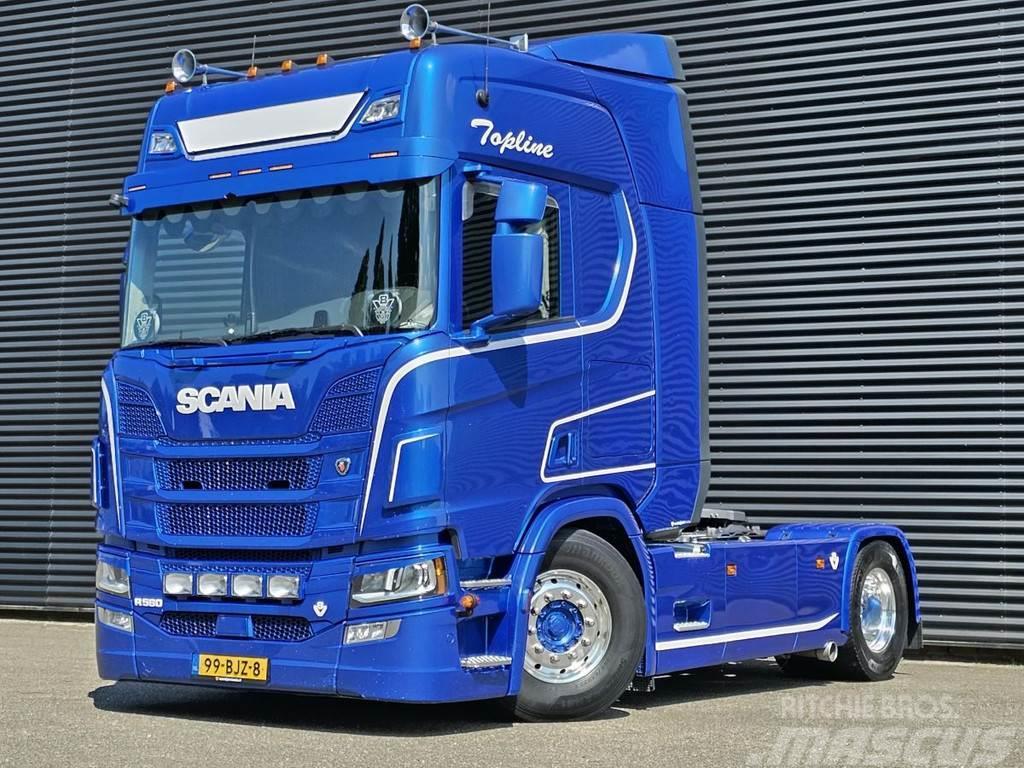 Scania R580 V8 / MANUAL / RETARDER / HYDRAULIC / SPECIAL Vetopöytäautot