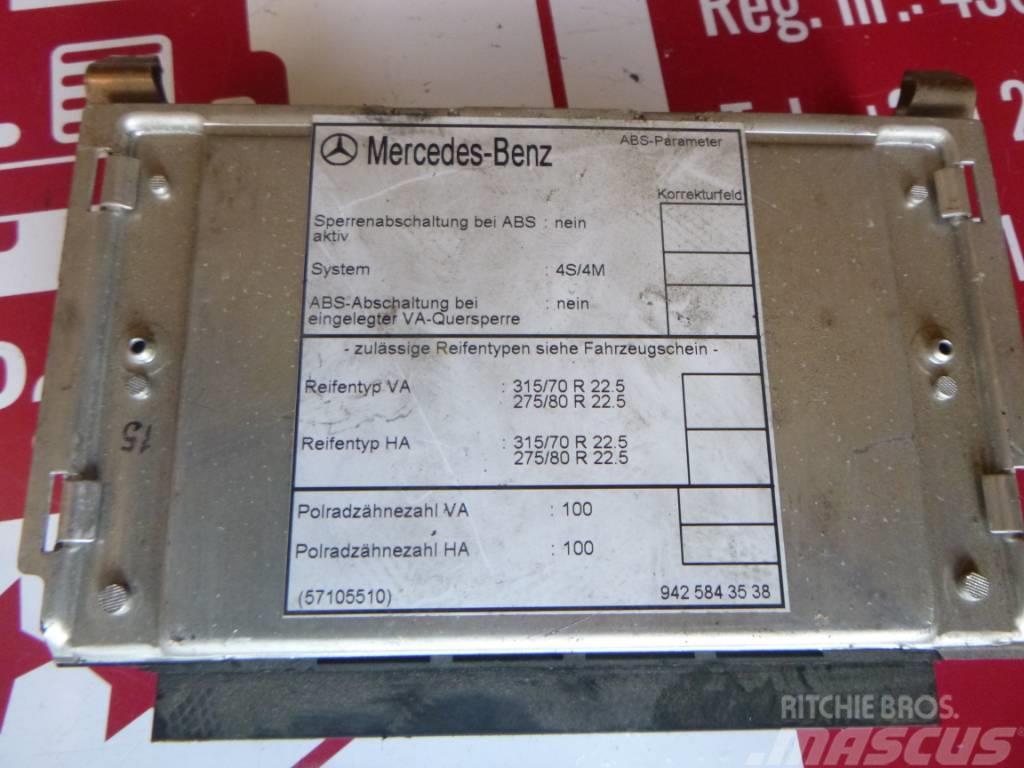 Mercedes-Benz Actros 18.43 ABS control unit 000 446 4514 Jarrut