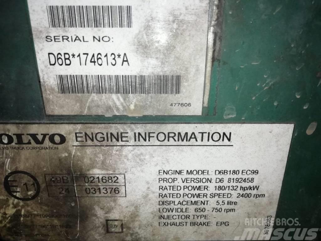 Volvo Engine D6B180 Moottorit