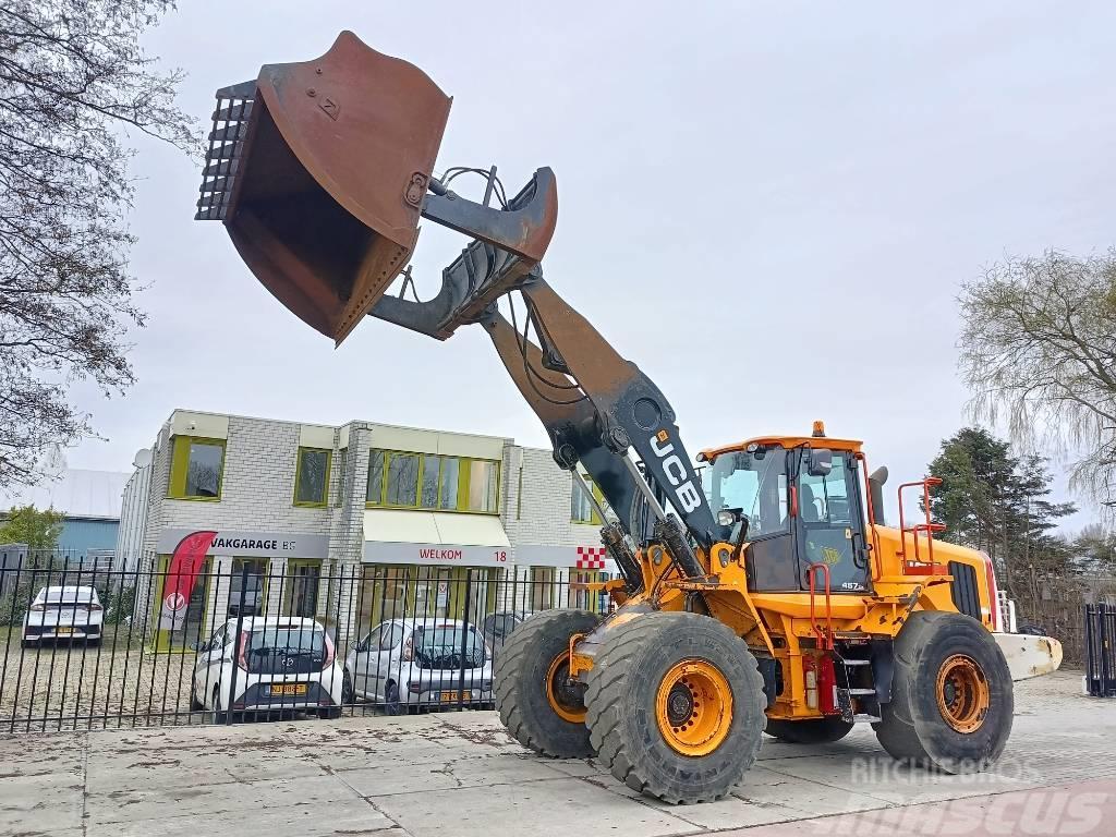 JCB 457 ZX shovel wiellader lader loader airco 26 ton Pyöräkuormaajat